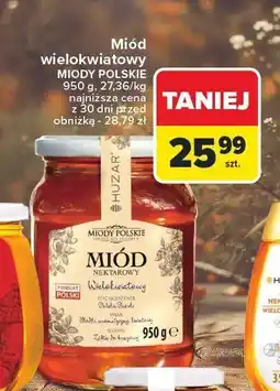 Carrefour Miód wielokwiatowy 950 g Huzar oferta