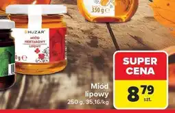 Carrefour Miód lipowy 250 g Huzar oferta