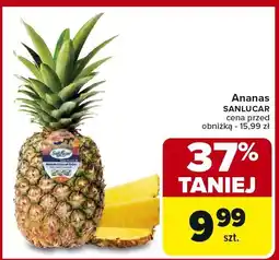 Carrefour Market Ananas 1 szt. SanLucar oferta