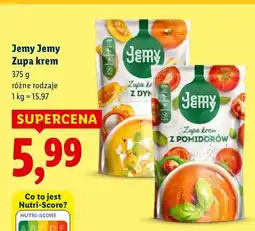 Lidl Zupa krem różne rodzaje Jemy Jemy oferta