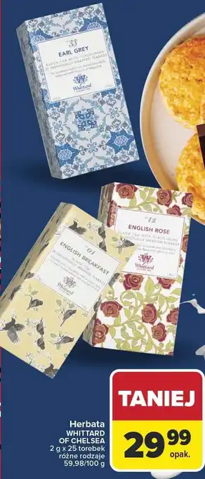 Herbata Earl Grey Whittard of Chelsea