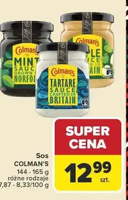 Carrefour Sos Tartare Sauce COLMAN'S oferta