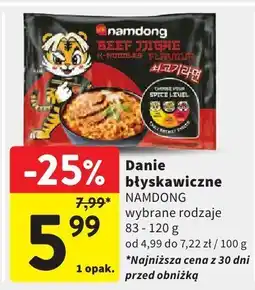 Intermarche Danie błyskawiczne NAMDONG oferta