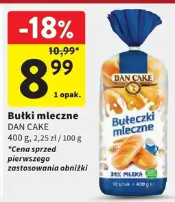 Intermarche Bułki mleczne DAN CAKE oferta