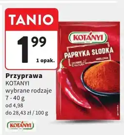 Intermarche Przyprawa KOTÁNYI oferta
