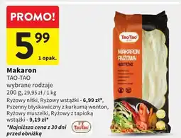 Intermarche Makaron TAO-TAO ryżowy nitki oferta