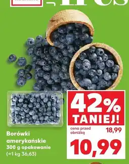Kaufland Borówki amerykańskie 300 g Kaufland oferta