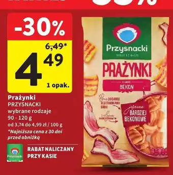 Intermarche Prażynki PRZYSNACKI bekon oferta