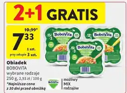 Intermarche Obiadek, Zupka BOBOVITA wybrane rodzaje oferta