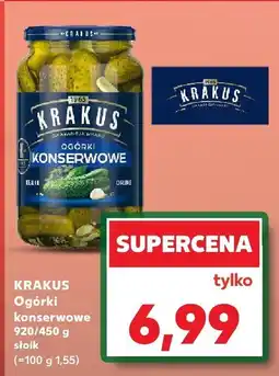 Kaufland Ogórki konserwowe Krakus oferta