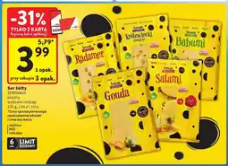 Intermarche Ser żółty SERENADA plastry wybrane rodzaje MIX rodzajów Gouda oferta