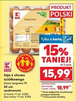 Kaufland Jaja z chowu ściółkowego M K-Stąd Takie Dobre oferta