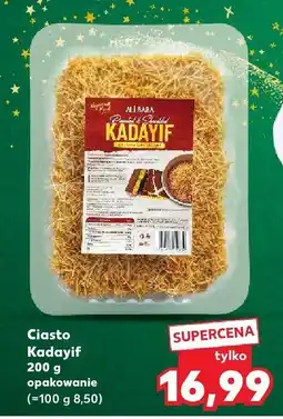 Kaufland Ciasto Kadayif 200g oferta