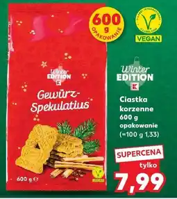 Kaufland Ciastka korzenne Winter Edition 600g oferta