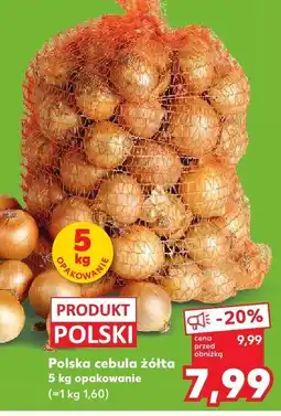 Kaufland Cebula żółta 5 kg Kaufland oferta