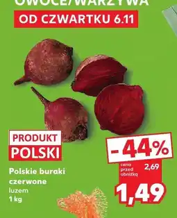 Kaufland Buraki czerwone Kaufland oferta