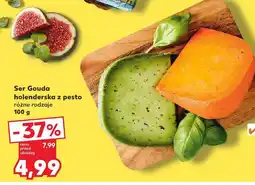 Kaufland Ser Gouda holenderska z pesto różne rodzaje Kaufland oferta