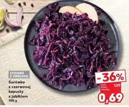 Kaufland Surówka z czerwonej kapusty z jabłkiem 100 g Kaufland oferta
