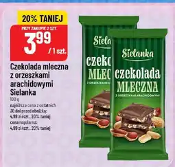 Polomarket Czekolada mleczna z orzeszkami arachidowymi Sielanka oferta