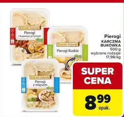 Carrefour Pierogi różne rodzaje KARCZMA BUKÓWKA oferta