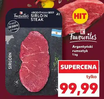 Kaufland Argentyński rumsztyk K-Favourites oferta