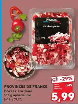 Kaufland Boczek Lardons PROVINCES DE FRANCE oferta