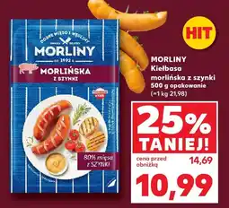 Kaufland Kiełbasa morlińska z szynki MORLINY oferta