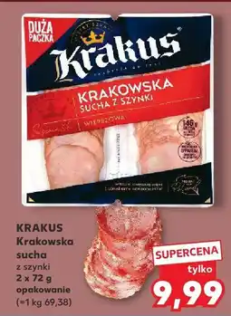 Kaufland Krakowska sucha z szynki KRAKUS oferta