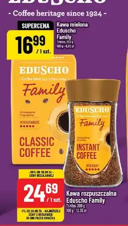 Polomarket Kawa mielona Eduscho Family rozpuszczalna Instant Coffee oferta