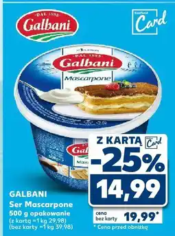 Kaufland Ser Mascarpone Galbani oferta