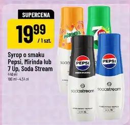 Polomarket Syrop o smaku Pepsi, Mirinda lub 7 Up, Soda Stream oferta