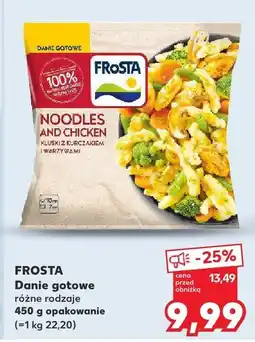 Kaufland Danie gotowe Frosta oferta