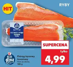 Kaufland Pstrąg tęczowy łososiowy filet ze skórą Blue Bay oferta