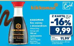 Kaufland Sos sojowy z dozownikiem klasyczny, mniej soli 150 ml Kikkoman oferta