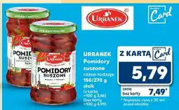 Kaufland Pomidory suszone różne rodzaje Urbanek oferta