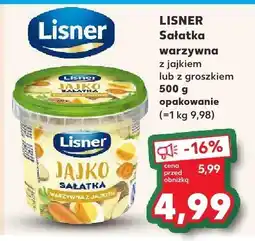 Kaufland Sałatka warzywna z jajkiem Lisner oferta