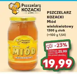 Kaufland Miód wielokwiatowy 1300 g Pszczelarz Kozacki oferta