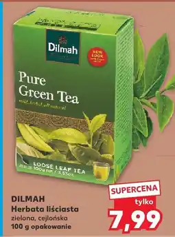 Kaufland Herbata liściasta zielona 100 g Dilmah oferta