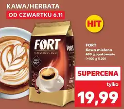 Kaufland Kawa ziarnista 400 g Fort oferta