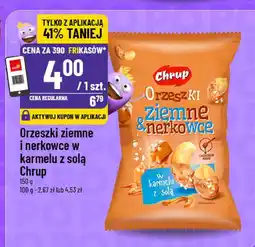 Polomarket Orzeszki ziemne i nerkowe w karmelu z solą Chrup oferta