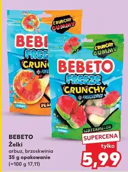 Kaufland Żelki Bebeto arbuz 35 g oferta