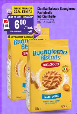 Polomarket Ciastka Balocco Buongiorno Ciambelle oferta