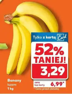 Kaufland Banany luzem 1 kg Kaufland oferta