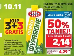 Kaufland Mleko UHT 2% Wypasione 1l Mlekovita oferta