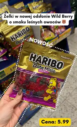 Kaufland Żelki Haribo Złote Misie Wild Berry oferta