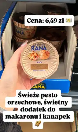 Biedronka Pesto Fresco Noci orzechowe Rana oferta