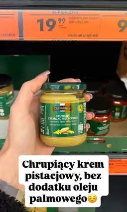 Biedronka Krem pistacjowy Crunchy Gusto Bello oferta