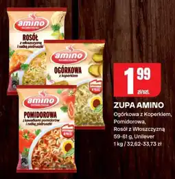 Chorten Zupa Amino Ogórkowa z Koperkiem, Pomidorowa, Rosół z Włoszczyzną 59-61 g, Unilever oferta