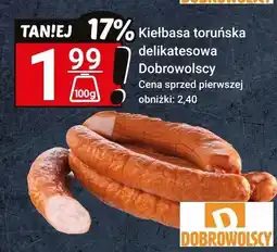 Hitpol Kiełbasa toruńska delikatesowa Dobrowolscy oferta