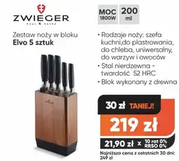 Max Elektro Zestaw noży Zwieger oferta